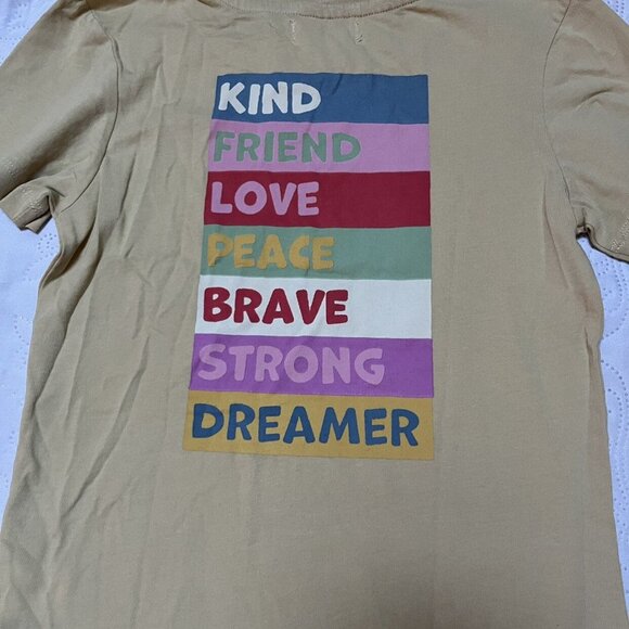NWT Bizz X Siss Colorful Dreamed Organic Tee Size 6 - Picture 5 of 6